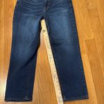 a.n.a  a new approach high - rise straight jeans size 14 . Photo 5