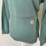 Carhartt  Force Lightweight Sweatshirt Womens Relaxed Fit Size Small Green Photo 2