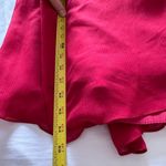 David's Bridal long strapless dress with front ruffle cascade size 4 Photo 7