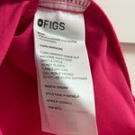 FIGS  Rafaela Oversized Scrub Top in Shocking Pink, Size X-Small Photo 8