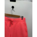 Talbots  Womens Neon Pink Sweatpant Shorts Size PS Pull On Stretch 6" Casual Photo 2