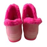 UGG  Womens Size 6 Pink Raincloud Clear Boots Photo 2