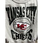 Mitchell & Ness  KANSAS CITY CHIEFS WOMENS GREY LOGO CREW SWEATSHIRT Small Photo 6