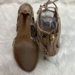 Wild Pair Snake Print Sexy Strapy heels Size 7.5 B-25 Photo 8