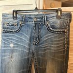 Miss Me Boyfriend Jeans Faded and Distressed Photo 2