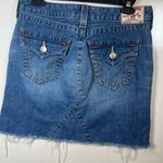 True Religion  Blue Denim Pencil Skirt Photo 1