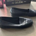 Black Slip On Loafers Size 7 1/2 Shoe Photo 2