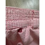 basic editions  classic fit Embroidered  capri pants Size M Elastic waist Photo 3