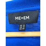 ME+EM Womens Maxi Dress US 12 Blue Sleeveless Tiered Casual Cotton Casual Chic Blue Photo 6