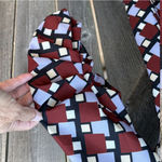 ZARA EUC  Geometric Side Slit Column
Maxi Dress Photo 5