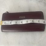 Coach Wallet Darcy collection Burgundy Saffiano Leather accessory Photo 1