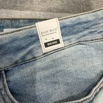 Judy Blue  NWT mid rise boyfriend fit jeans distressed light wash size 22W I50 Photo 3