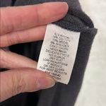 Lisa Bayne Dress Long Sleeve Gray Asymmetrical Rayon Cotton Modal Spandex Large Photo 3