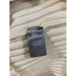 Marled Cream Mock Neck Sweater M Cable Knit Cozy Fall Winter Style Size M Photo 7