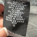 1822 Denim  Dark Blue Jean Shorts with Stitch Detail Photo 3