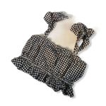 Blue Life Blue‎ Life Gingham Crop Top Photo 2