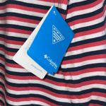 Columbia  PFG Red Striped Performance Fishing Shirt NWT Size Large Photo 5