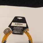 NFL Women’s NWT Chicago Bears Stretchy Spiral Beaded Bangle Bracelet Photo 6