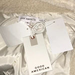 Good American High Pile Fleece Pullover Teddy Half Zip Jacket Coat Cozy Warm Photo 5