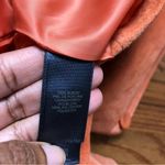 Liz Claiborne Orange/coral Suede Leather Jacket Photo 7