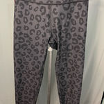 Peloton Leopard Print ‎ Leggings LARGE Photo 0