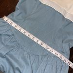 Vintage dress short sleeve with stripes and Peter Pan collar 60s 70s Teachercore Photo 7