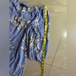 Mlle Gabrielle  Blue‎ and white stripe dress with flowers Photo 9