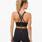 Lululemon Energy Bra High Neck Long Line Zip . Sz 6 Photo 1