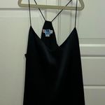Brooks Brothers black 100% Silk Charmeuse Cami Size Photo 0