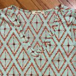 CARAMELA , Inc. spearmint print lightweight long-sleeve dress Photo 2