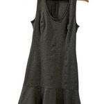 Banana Republic Dress Size 2 Jersey Ruffle Bottom Tank Tennis grey Career Casual Photo 0