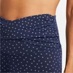 Nike • Ruched Waistband Navy Blue Polka Dot Leggings Photo 9
