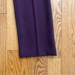 Ann Taylor The Sophia Straight Leg Rich Burgundy Plum Pants Women’s Size 8 Photo 5