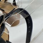 Salvatore Ferragamo  Black Leather Peria T-Strap City Sandals Block Heel size 7 Photo 4