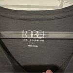 LOGO By Lori Goldstein Logo Lori Goldstein Ruffle Sleeve Top grey size large Photo 2