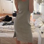 A New Day  XS midi bodycon dress cotton poly spandex blend Photo 0