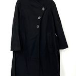 City Chic Refinity Coat Sophisticated in Black Size XXS/12 NWT Photo 1