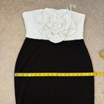 Betsy and Adam  Rosette Sequins Bodice Sheath Cocktail Dress 8 Photo 9