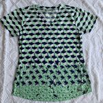 Grey's Anatomy Geometric Grey’s Anatomy Scrub Top Photo 0