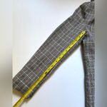 Anthropologie Maeve Blazer | Gray Plaid | Double-Breasted | Sz 2 | Relaxed Photo 10