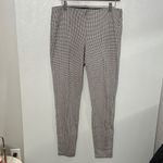 Cynthia Rowley  Slim Fit Checked Ankle Pants Photo 1