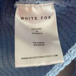 White Fox Boutique White Fox Blue Always Daydreaming Long Sleeve Crop Size Large Photo 8
