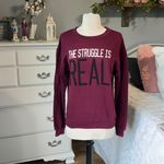 Wound Up Comfy Lightweight Sweatshirt The Struggle is Real Photo 7