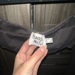 Princess Polly  Black Ribbed Bustier Crop Top Photo 1