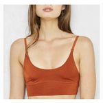 Free People NEW  HAH Bronze Cami BrHAH Unpadded Loungewear Boho Bralette XS Photo 0