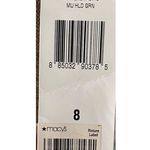 Ralph Lauren Lauren Wool Blend Midi Dress Herringbone Ruffled Hem NEW Womens 8 Photo 9