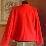 Stylewe Urban Pockets Long Sleeve Lapel Collar Buttoned Plain Red Blazer Size M. Size M Photo 2