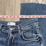 ZARA  high waisted cropped straight leg jeans size 6 Photo 4
