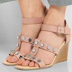 Balenciaga šHPš Studded leather wedge sandals Photo 0