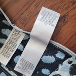 Ganni  Blue Leopard Chic Feminine Workcore Fairy Trendy Jacquard Blouse Size 38 Photo 4